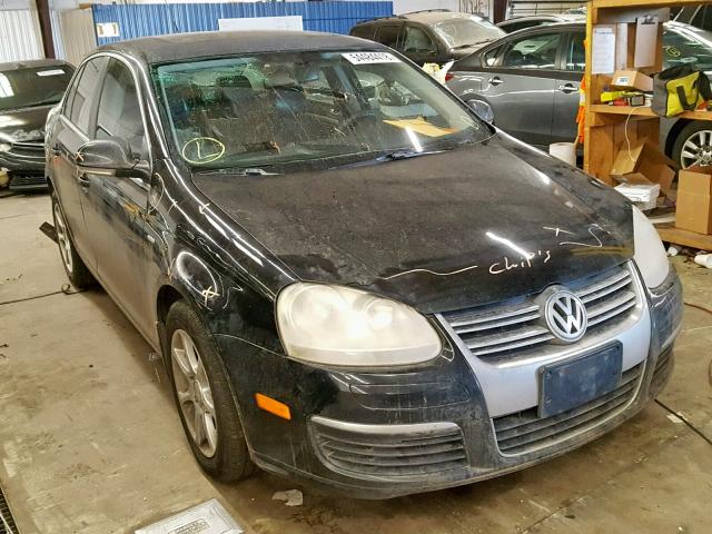 3VWEF81K07M082254 - 2007 VOLKSWAGEN JETTA WOLF BLACK photo 1