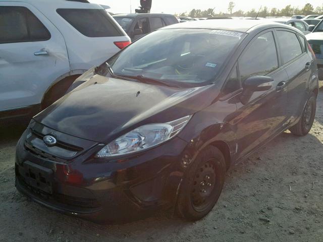 3FADP4EJ3DM219792 - 2013 FORD FIESTA SE BLACK photo 2