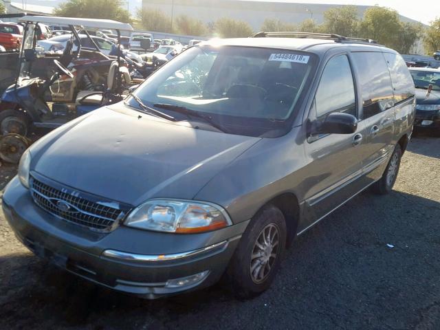 2FMZA5245YBC24260 - 2000 FORD WINDSTAR C TAN photo 2