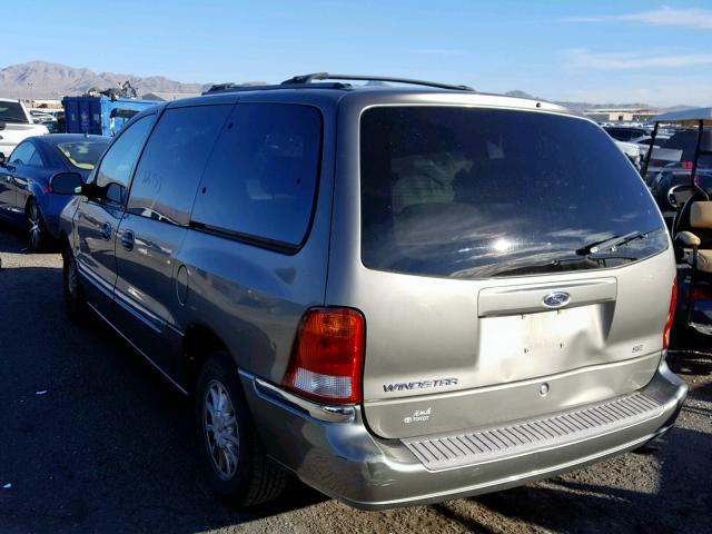 2FMZA5245YBC24260 - 2000 FORD WINDSTAR C TAN photo 3