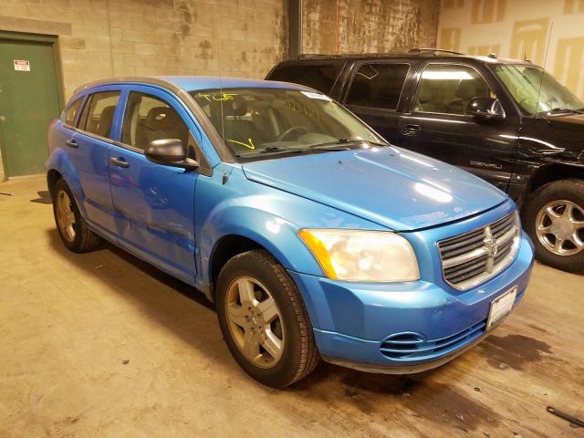 1B3HB48B18D509580 - 2008 DODGE CALIBER SX BLUE photo 1