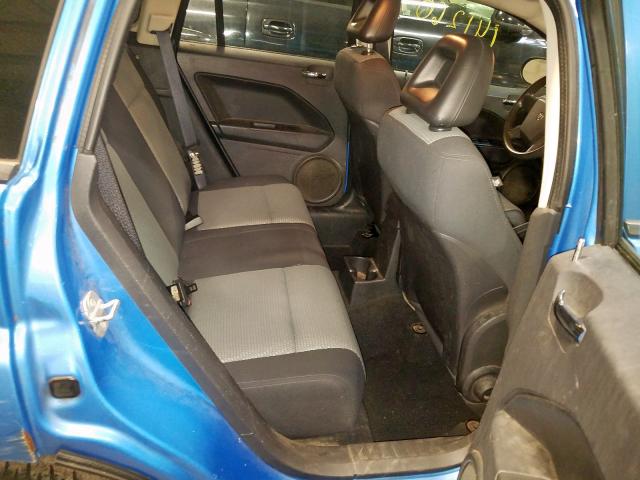 1B3HB48B18D509580 - 2008 DODGE CALIBER SX BLUE photo 6