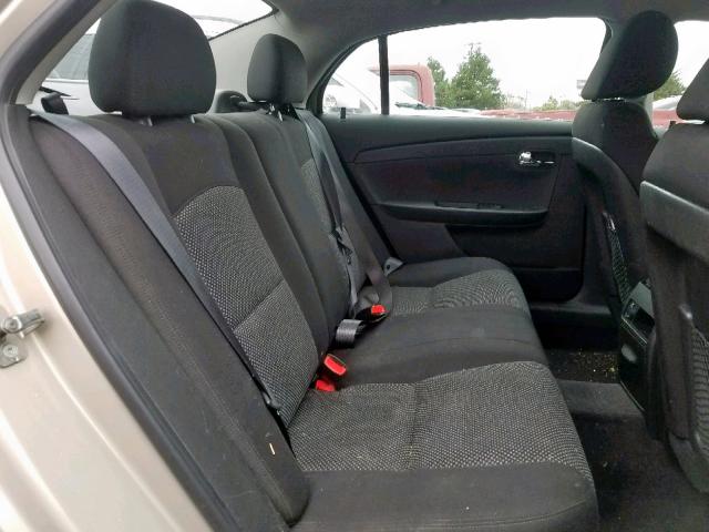 1G1ZC5E13BF375631 - 2011 CHEVROLET MALIBU 1LT 金色 照片 6