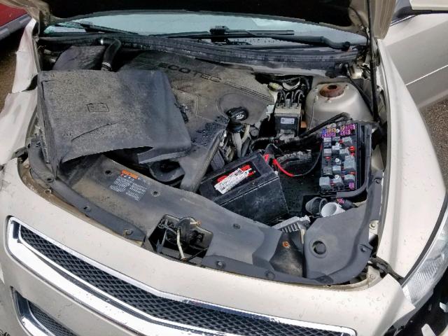 1G1ZC5E13BF375631 - 2011 CHEVROLET MALIBU 1LT 金色 照片 7