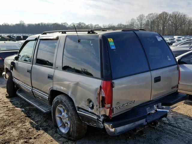 1GKEK13R3WJ710548 - 1998 GMC YUKON TAN photo 3