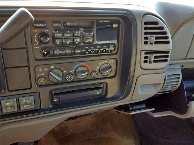 1GKEK13R3WJ710548 - 1998 GMC YUKON TAN photo 9