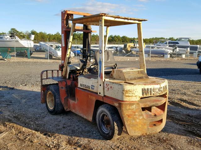 YF03001373 - 2003 NISSAN FORKLIFT ORANGE photo 3