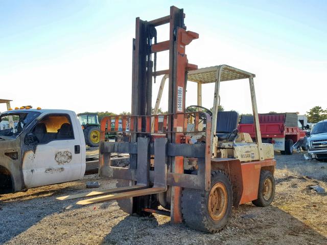 YF03001370 - 2003 NISSAN FORKLIFT ORANGE photo 2