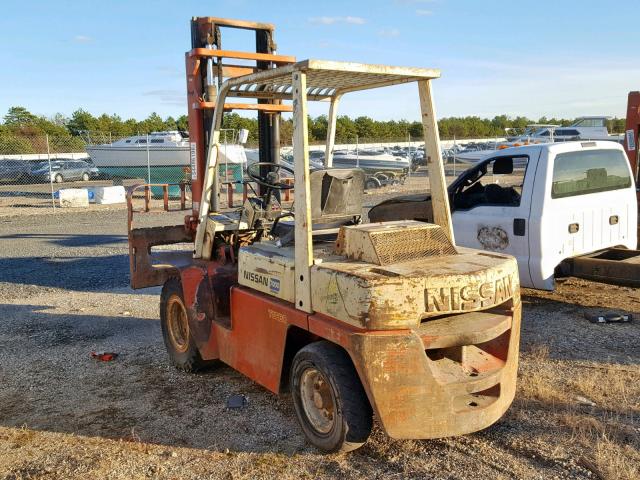 YF03001370 - 2003 NISSAN FORKLIFT ORANGE photo 3