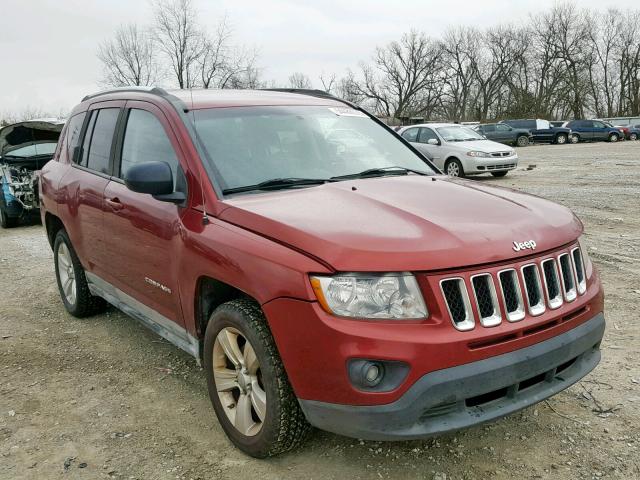 1J4NF1FB8BD134974 - 2011 JEEP COMPASS SP MAROON photo 1