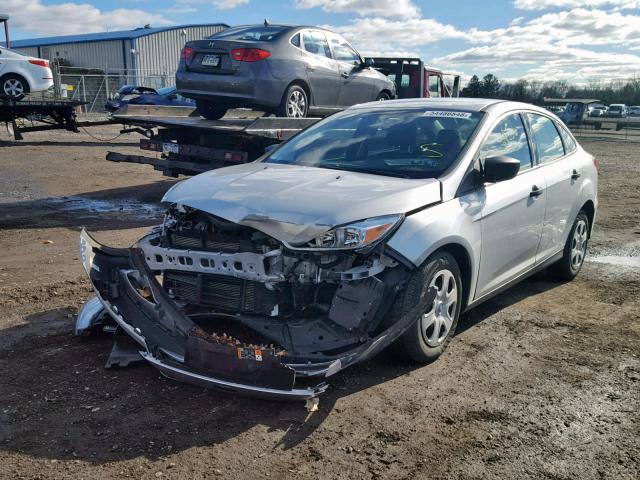 1FADP3E28HL274314 - 2017 FORD FOCUS S SILVER photo 2