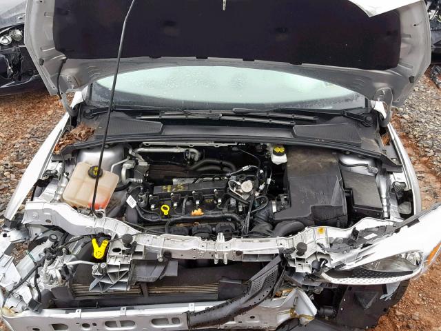 1FADP3E28HL274314 - 2017 FORD FOCUS S SILVER photo 7