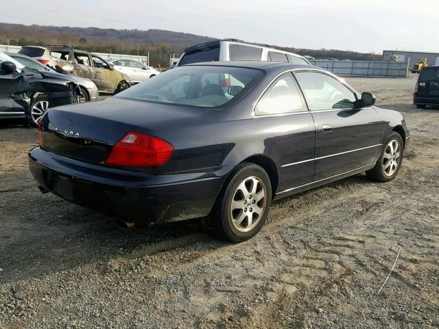 19UYA42431A024670 - 2001 ACURA 3.2CL BLACK photo 4