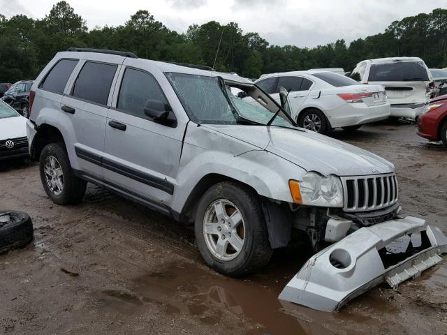 1J4GS48K66C110218 - 2006 JEEP GRAND CHER SILVER photo 1