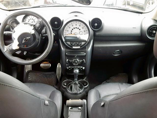 WMWZC3C56EWP27314 - 2014 MINI COOPER S C BLACK photo 9