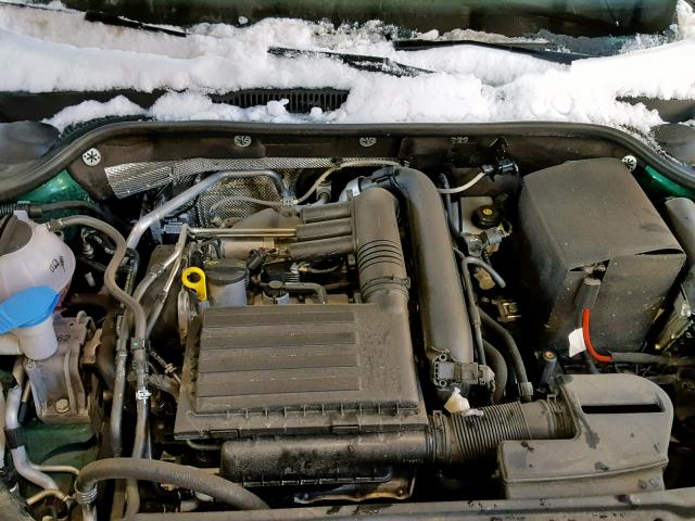 3VWDB7AJ2HM243732 - 2017 VOLKSWAGEN JETTA SE GREEN photo 7