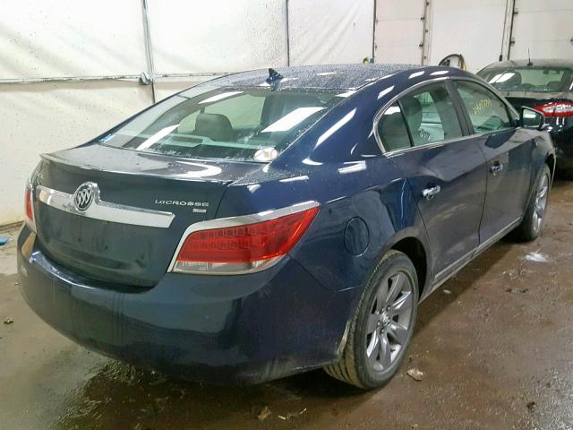 1G4GC5EC4BF138335 - 2011 BUICK LACROSSE C BLUE photo 4