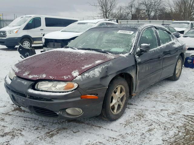 1G3GR64H724159049 - 2002 OLDSMOBILE AURORA GRAY photo 2