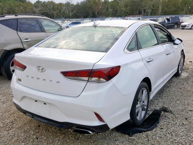 5NPE34AF3JH668256 - 2018 HYUNDAI SONATA SPO WHITE photo 4