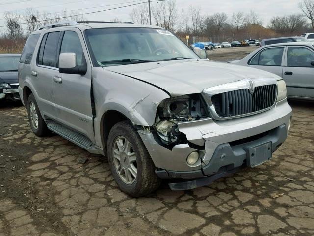 5LMEU88H44ZJ17903 - 2004 LINCOLN AVIATOR 灰色 照片 1