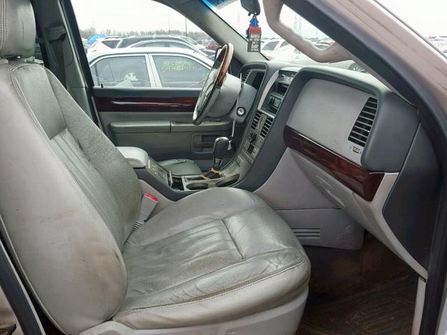 5LMEU88H44ZJ17903 - 2004 LINCOLN AVIATOR 灰色 照片 5