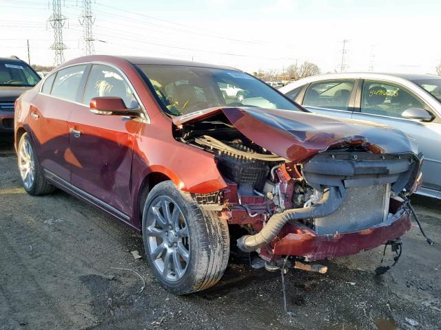 1G4GD5G32EF291634 - 2014 BUICK LACROSSE P BURGUNDY photo 1