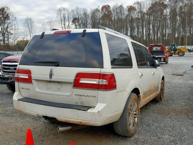 5LMFU28527LJ07420 - 2007 LINCOLN NAVIGATOR 白色 照片 4