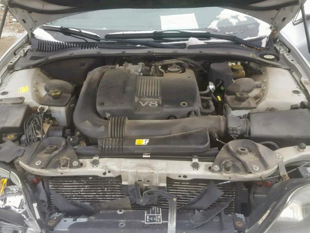 1LNHM87AX1Y727374 - 2001 LINCOLN LS فضي صورة 7
