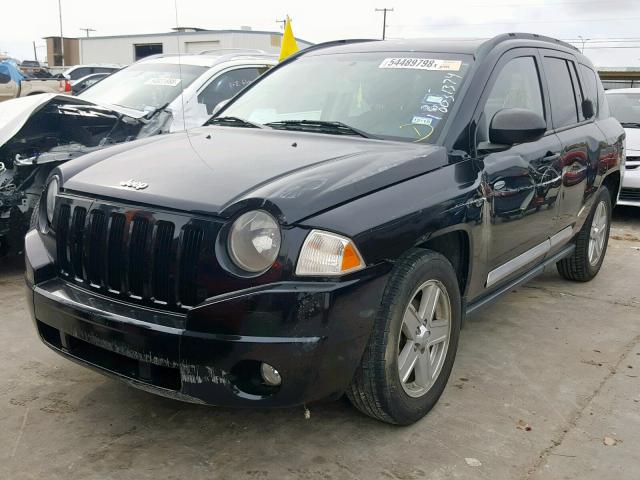 1J4NT1FB7AD620683 - 2010 JEEP COMPASS SP BLACK photo 2