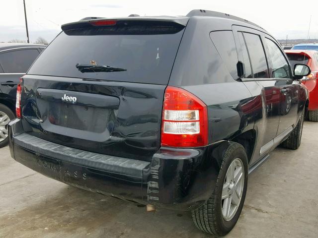 1J4NT1FB7AD620683 - 2010 JEEP COMPASS SP BLACK photo 4