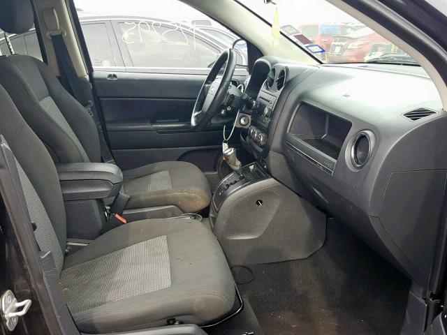 1J4NT1FB7AD620683 - 2010 JEEP COMPASS SP შავი ფოტო 5
