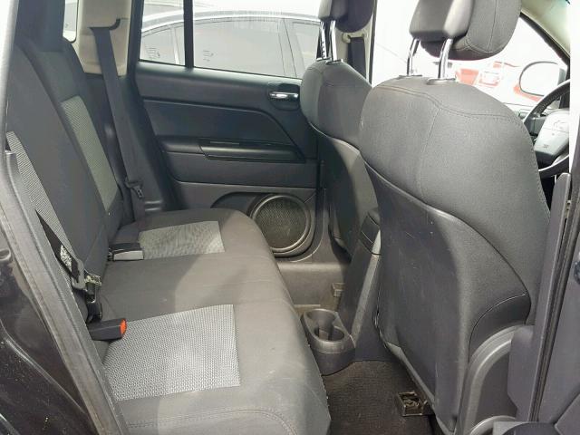 1J4NT1FB7AD620683 - 2010 JEEP COMPASS SP შავი ფოტო 6