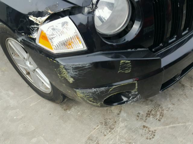 1J4NT1FB7AD620683 - 2010 JEEP COMPASS SP შავი ფოტო 9