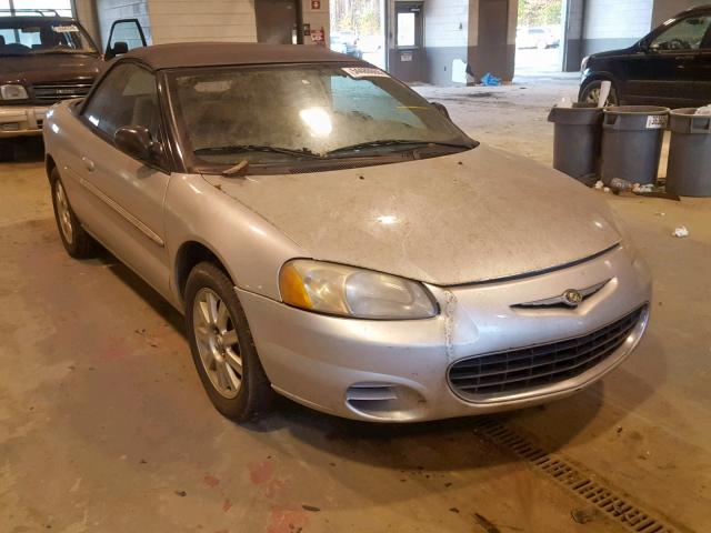 1C3EL75T13N507879 - 2003 CHRYSLER SEBRING GT SILVER photo 1