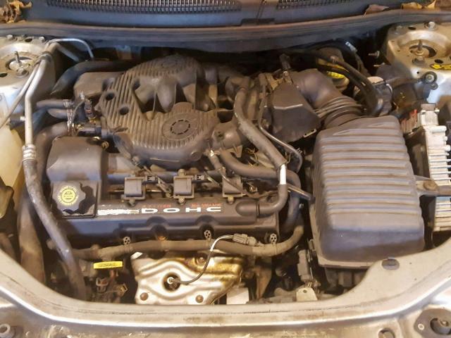 1C3EL75T13N507879 - 2003 CHRYSLER SEBRING GT SILVER photo 7