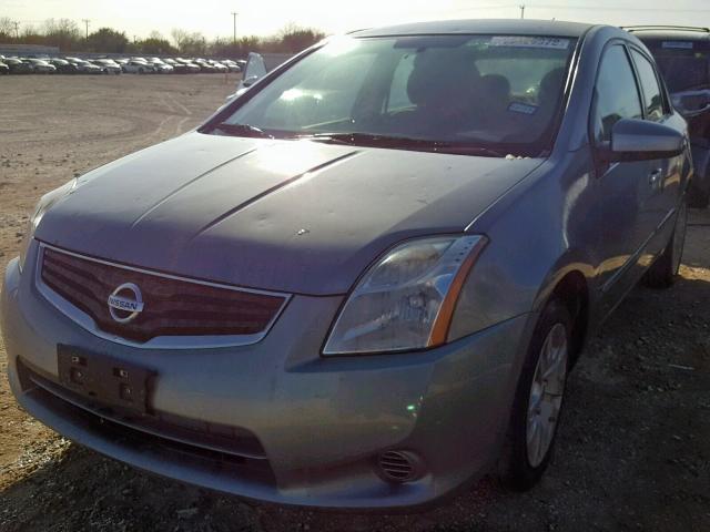 3N1AB6AP6AL673895 - 2010 NISSAN SENTRA 2.0 GRAY photo 2