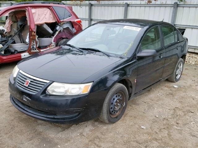 1G8AJ55F97Z102778 - 2007 SATURN ION LEVEL BLACK photo 2