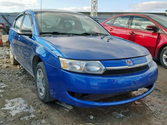 1G8AJ52F34Z164628 - 2004 SATURN ION LEVEL BLUE photo 1