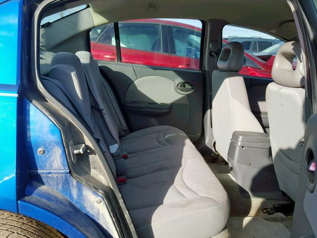 1G8AJ52F34Z164628 - 2004 SATURN ION LEVEL BLUE photo 6