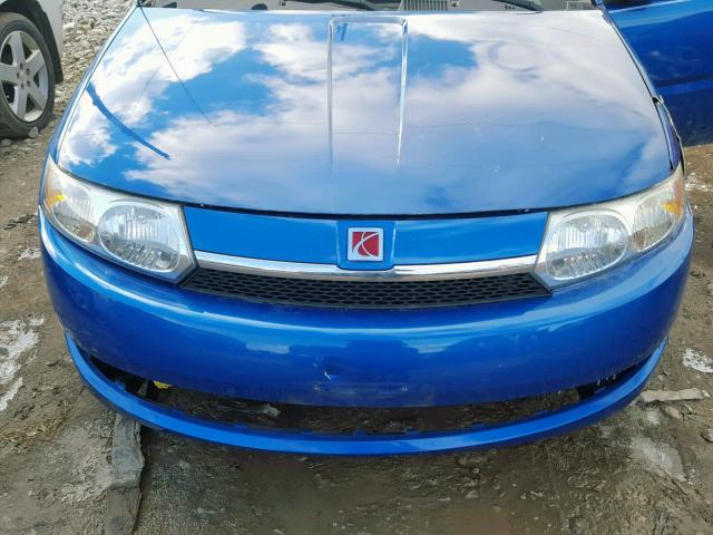 1G8AJ52F34Z164628 - 2004 SATURN ION LEVEL BLUE photo 7