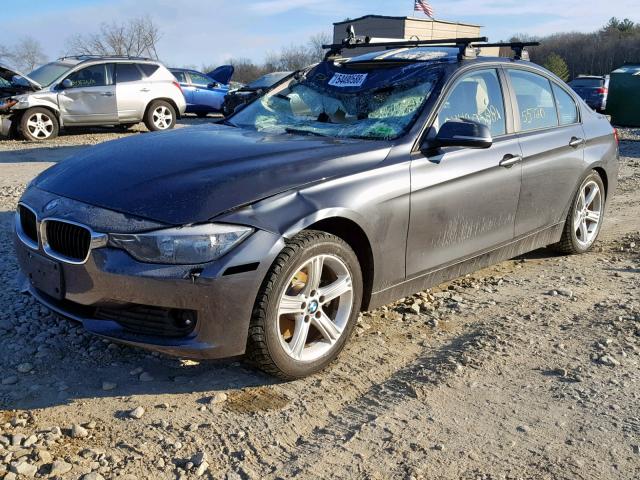 WBA3D5C51EKX98099 - 2014 BMW 328 D GRAY photo 2