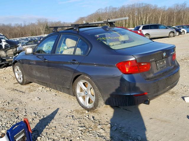 WBA3D5C51EKX98099 - 2014 BMW 328 D GRAY photo 3