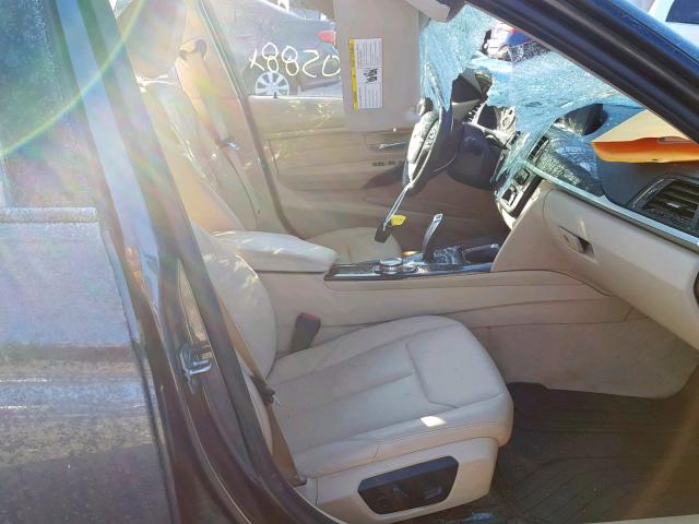 WBA3D5C51EKX98099 - 2014 BMW 328 D GRAY photo 5