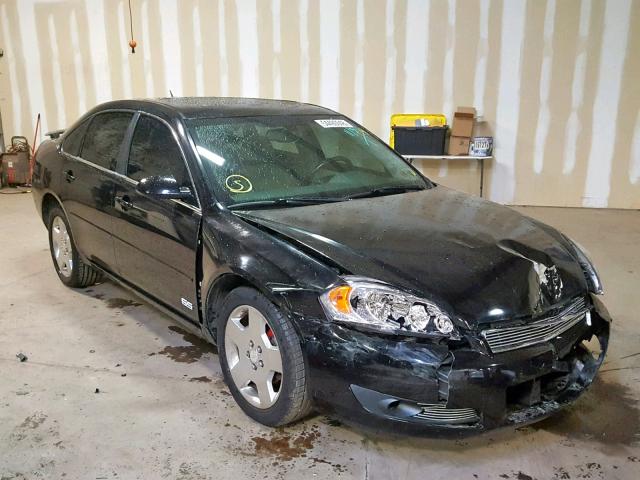 2G1WD58C879262805 - 2007 CHEVROLET IMPALA SUP 黑色 照片 1