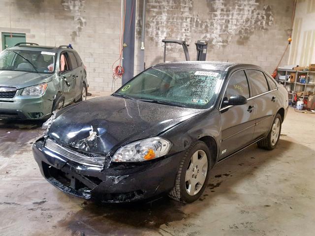 2G1WD58C879262805 - 2007 CHEVROLET IMPALA SUP 黑色 照片 2