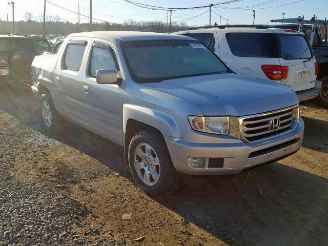 5FPYK1F43CB455757 - 2012 HONDA RIDGELINE SILVER photo 1