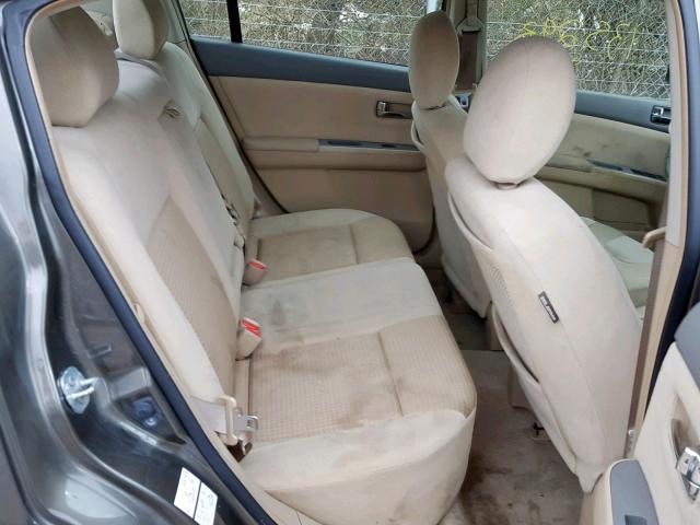 3N1AB61E07L605325 - 2007 NISSAN SENTRA 2.0 BROWN photo 6