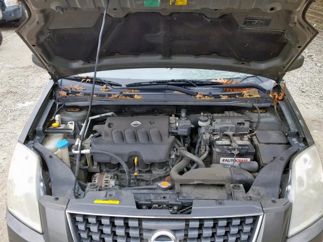 3N1AB61E07L605325 - 2007 NISSAN SENTRA 2.0 BROWN photo 7