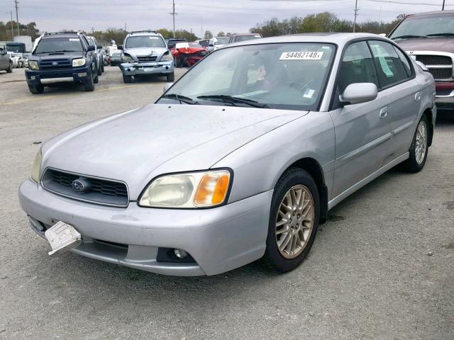 4S3BE635837204948 - 2003 SUBARU LEGACY L GRAY photo 2