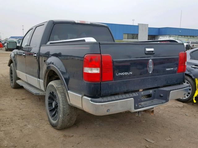 5LTPW18506FJ00668 - 2006 LINCOLN MARK LT BLACK photo 3